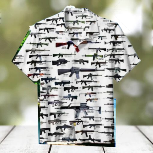 Armory Universal Rifle Collection Hawaiian Shirt Impressive Gift