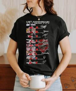 Arsenal Fc 138th Anniversary 1886 2024 T Shirt
