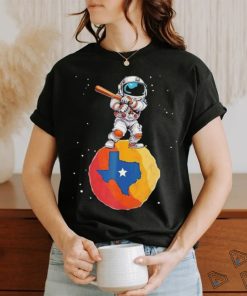 Astronaut Holding Baseball Bat Standing On Houston Astros Planet Stars shirt, hoodie, sweater, long sleeve and tank top Astronaut Holding Baseball Bat Standing On Houston Astros Planet Stars shirt