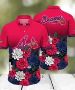 Atlanta Braves MLB Flower Hawaii Shirt And Tshirt For Fans