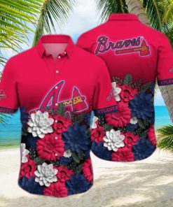 Atlanta Braves MLB Flower Hawaii Shirt And Tshirt For Fans