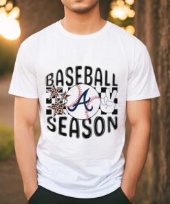 Atlanta Braves Season Baseball stars logo 2024 shirt