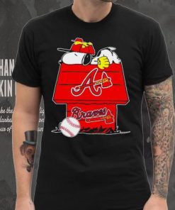 Atlanta Braves Snoopy And Woodstock The Peanuts Baseball shirt mens t shirt, hoodie, sweater, long sleeve and tank top Atlanta Braves Snoopy And Woodstock The Peanuts Baseball shirt mens t shirt