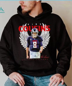 Atlanta Falcons Kirk Cousins with wings signature shirt