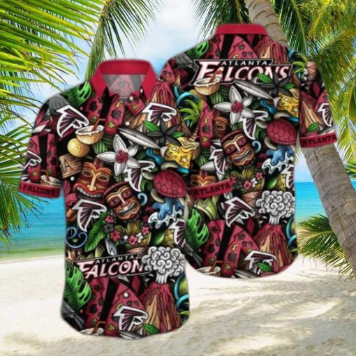 Atlanta Falcons NFL Flower Hawaii Shirt And Tshirt For Fans