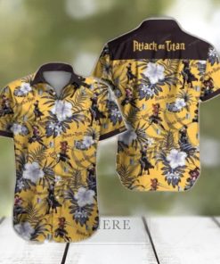 Attack On Titan Hawaiian Shirt Style Gift For Men And Women