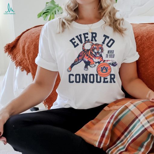 Auburn Tigers Never To Yield Ever To Conquer shirt