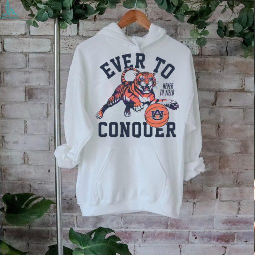 Auburn Tigers Never To Yield Ever To Conquer shirt