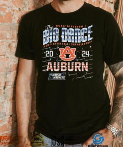 Auburn Tigers The Big Dance NCAA Division Men’s Basketball Championship 2024 Shirt