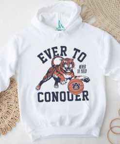 Auburn Tigers never to yield ever to conquer shirt