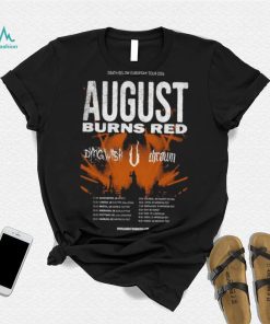 August Burns Red Death Below Europe 2024 Tour Poster shirt, hoodie, sweater, long sleeve and tank top August Burns Red Death Below Europe 2024 Tour Poster shirt