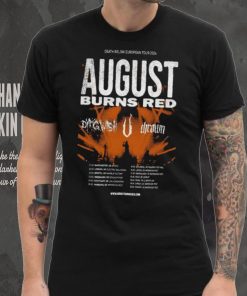 August Burns Red Death Below Europe 2024 Tour Poster shirt, hoodie, sweater, long sleeve and tank top August Burns Red Death Below Europe 2024 Tour Poster shirt