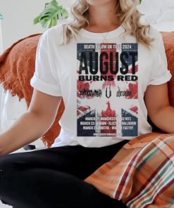 August Burns Red Death Below UK 2024 Poster t shirt