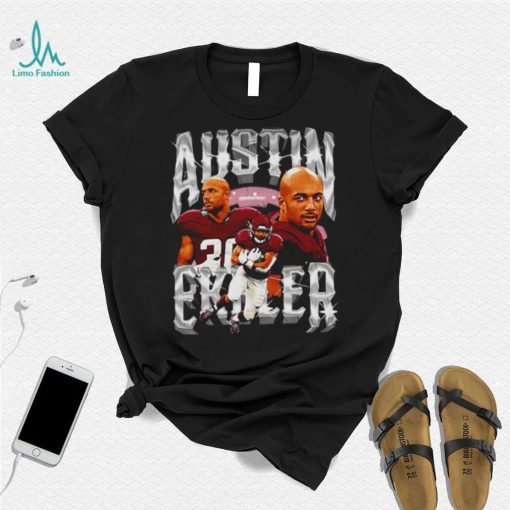 Austin Ekeler number 30 Washington Commanders football player vintage shirt