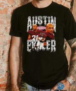 Austin Ekeler number 30 Washington Commanders football player vintage shirt