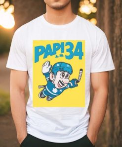 Auston Matthews Super Papi 34 Toronto Maple Leafs poster shirt