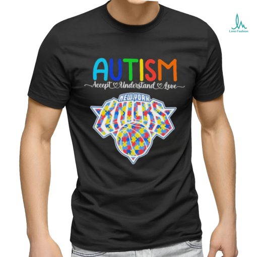 Autism Accept Understand Love New York Knicks 2024 Shirt