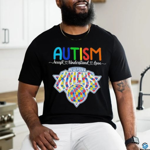 Autism Accept Understand Love New York Knicks 2024 Shirt