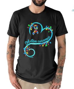 Autism Awareness Heart Colors shirt