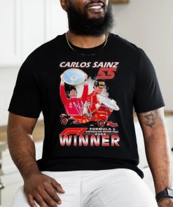 Awesome Carlos Sains 55 Formula 1 Australian Grand Prix 2024 Winner T Shirt