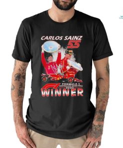 Awesome Carlos Sains 55 Formula 1 Australian Grand Prix 2024 Winner T Shirt