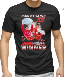 Awesome Carlos Sains 55 Formula 1 Australian Grand Prix 2024 Winner T Shirt