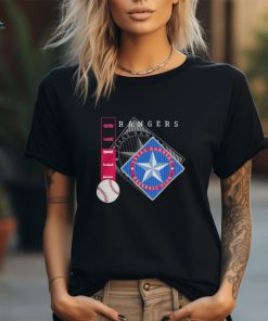 Awesome Distressed Look 90S Vintage Texas Rangers Tee Shirt
