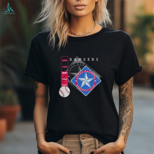 Awesome Distressed Look 90S Vintage Texas Rangers Tee Shirt
