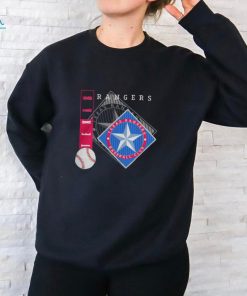 Awesome Distressed Look 90S Vintage Texas Rangers Tee Shirt