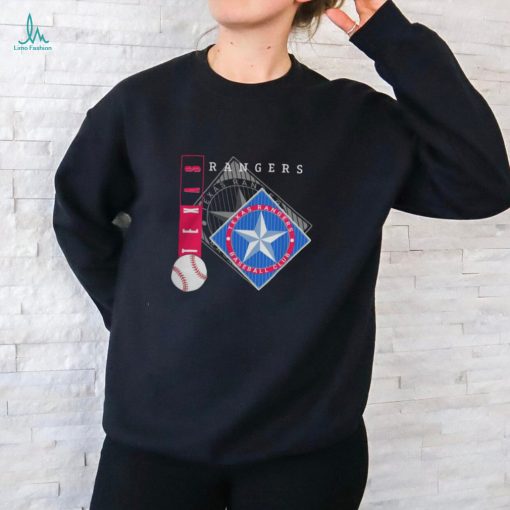 Awesome Distressed Look 90S Vintage Texas Rangers Tee Shirt
