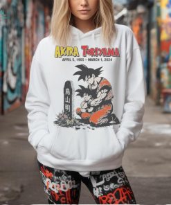 Awesome RIP Akira Toriyama Dragon Ball Z Shirt shirt