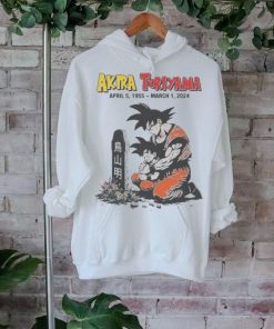 Awesome RIP Akira Toriyama Dragon Ball Z Shirt shirt