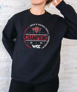 Awesome saint Mary’s Gaels Blue 84 Unisex 2024 WCC Men’s Basketball Conference Tournament Champions T Shirt, hoodie, sweater, long sleeve and tank top Awesome saint Mary’s Gaels Blue 84 Unisex 2024 WCC Men’s Basketball Conference Tournament Champions T Shirt