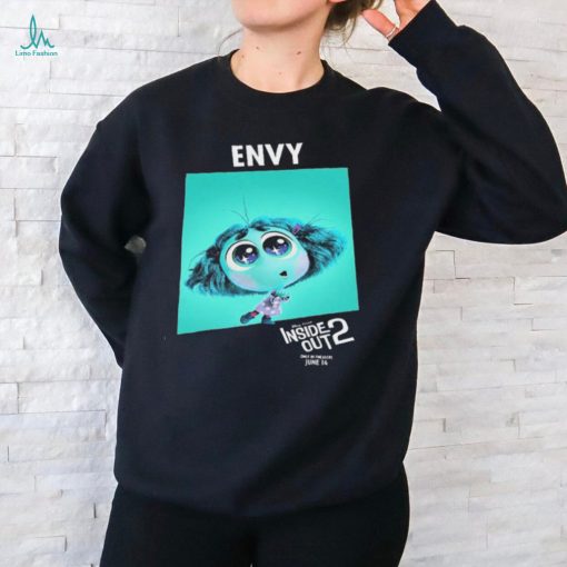 Ayo Edebiri Voices Envy In Inside Out 2 Disney And Pixar Official Poster Shirt