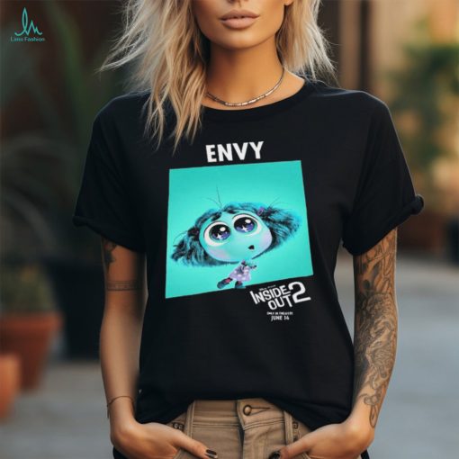 Ayo Edebiri Voices Envy In Inside Out 2 Disney And Pixar Official Poster Shirt