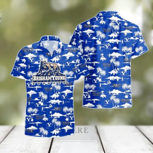 BYU Cougars Hawaiian Shirt Trending Summer Aloha Shirt For Fan