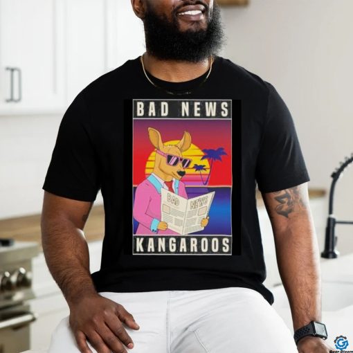 Bad News Kangaroo Bnk Retro shirt