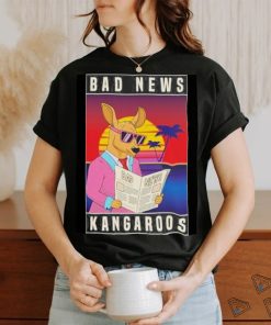Bad News Kangaroo Bnk Retro shirt
