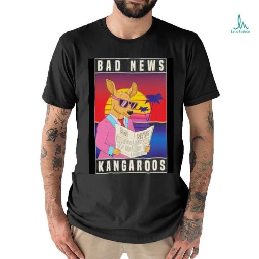 Bad News Kangaroo Bnk Retro shirt