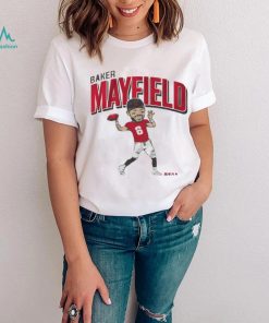 Baker Mayfield Tampa Bay Cartoon caricature 2024 shirt