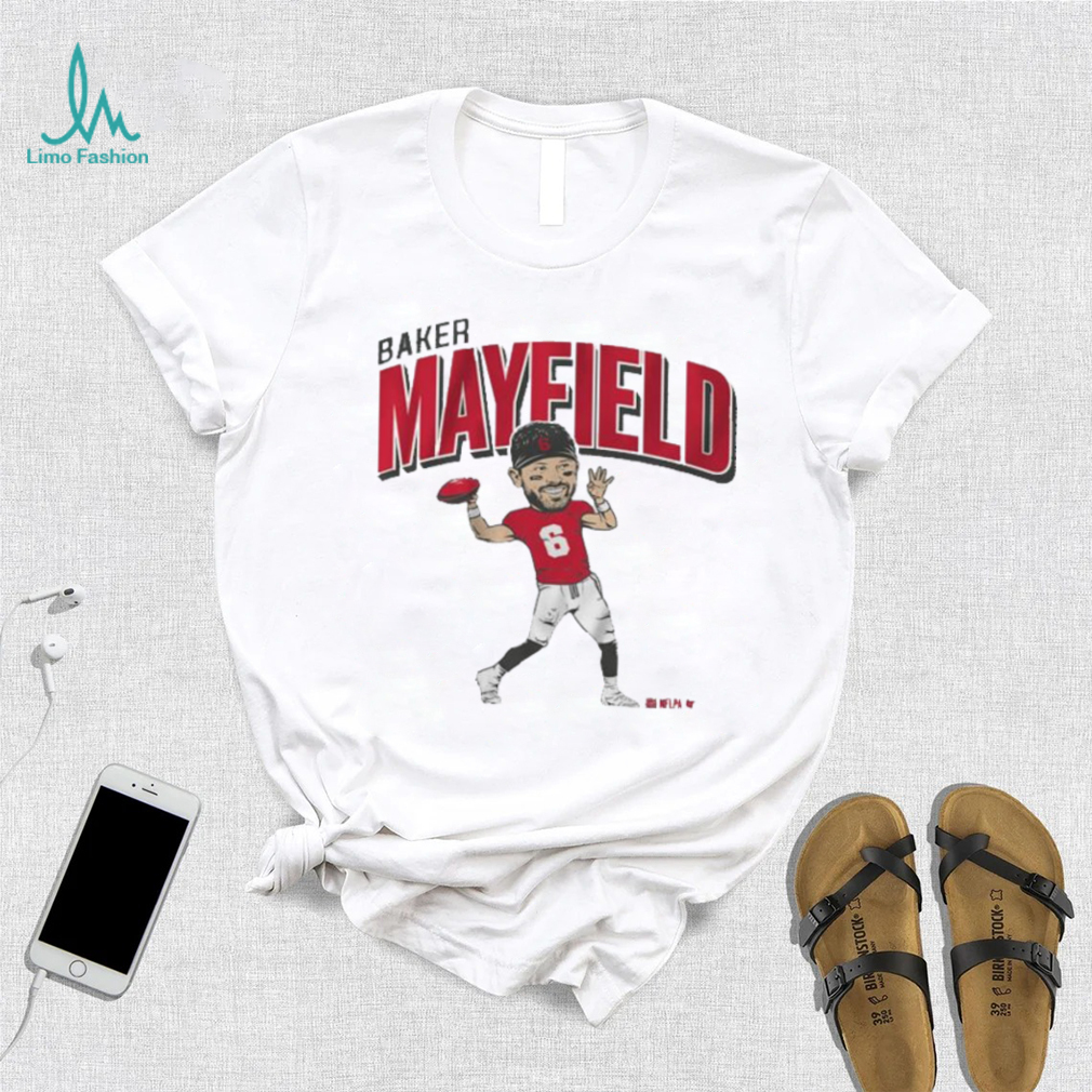 Baker Mayfield Tampa Bay Cartoon caricature 2024 shirt Baker Mayfield Tampa Bay Cartoon caricature 2024 shirt