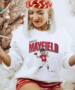 Baker Mayfield Tampa Bay Cartoon caricature 2024 shirt, hoodie, sweater, long sleeve and tank top Baker Mayfield Tampa Bay Cartoon caricature 2024 shirt