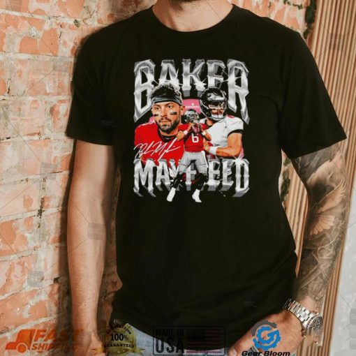 Baker Mayfield number 6 Tampa Bay Buccaneers football player signature vintage shirt