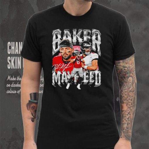 Baker Mayfield number 6 Tampa Bay Buccaneers football player signature vintage shirt