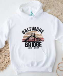 Baltimore Bridge Collapse Stay Strong Francis Scott Key 1977 2024 Vintage Shirt