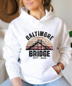 Baltimore Bridge Collapse Stay Strong Francis Scott Key 1977 2024 Vintage Shirt