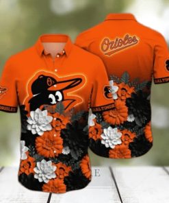 Baltimore Orioles MLB Flower Hawaii Shirt And Tshirt For Fans