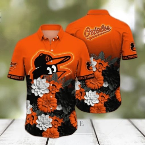 Baltimore Orioles MLB Flower Hawaii Shirt And Tshirt For Fans