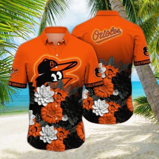 Baltimore Orioles MLB Flower Hawaii Shirt And Tshirt For Fans