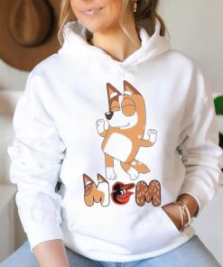 Baltimore Orioles Smiling Dancing Bluey Mom shirt